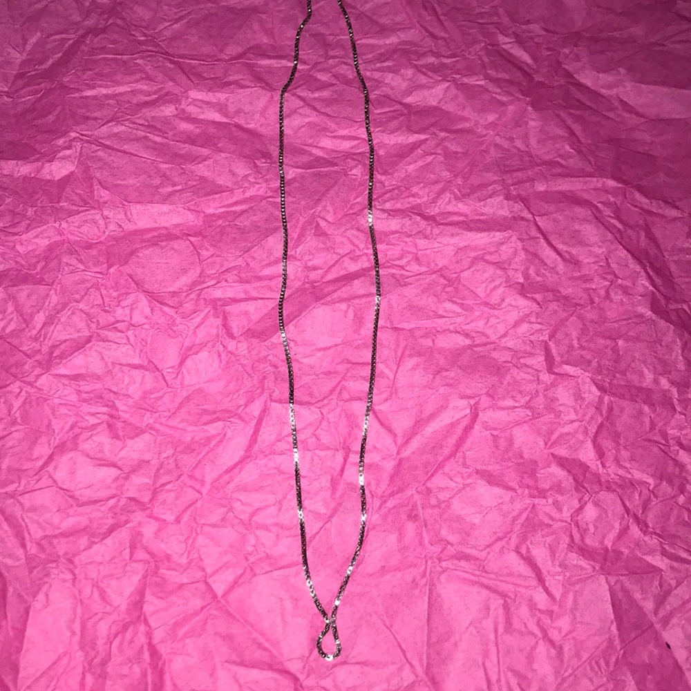 Silver Necklace Plain